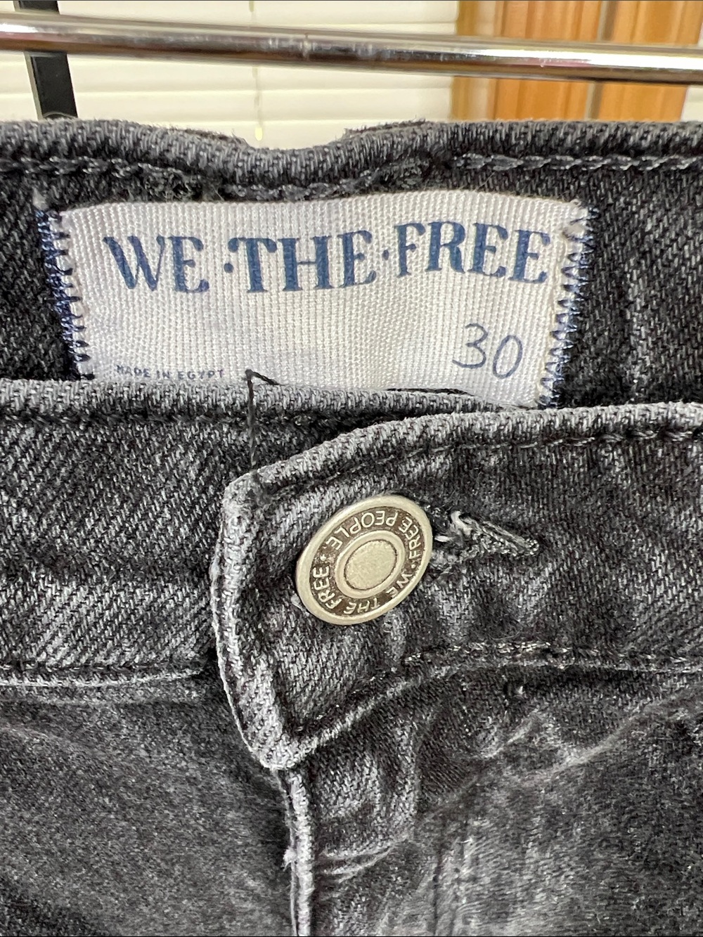 We The Free Risk Taker High Rise Straight Size 30 - Picture 5 of 9